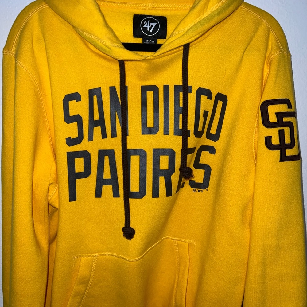 47 Yellow San Diego Padres Hoodie